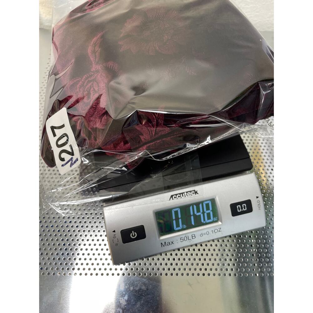 Vintage Womans Dead Stock Y2k Wine Velour Off the Shoulder Crop Top Pant Set L - Picture 16 of 16